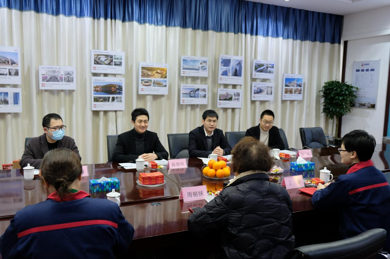 常州市新北团区委、区青联 陈俊玮书记一行走访长青科技
